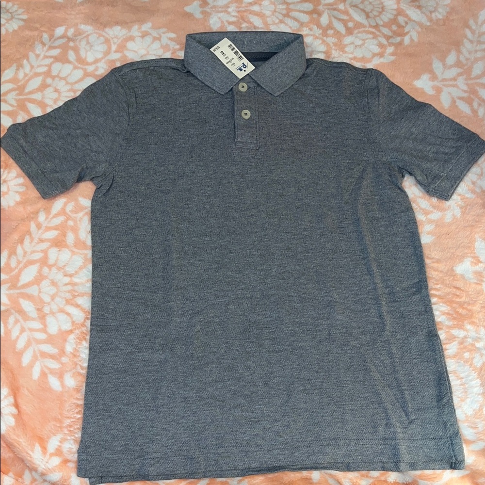 Aeropostale Kids Heather Gray Polo Shirt